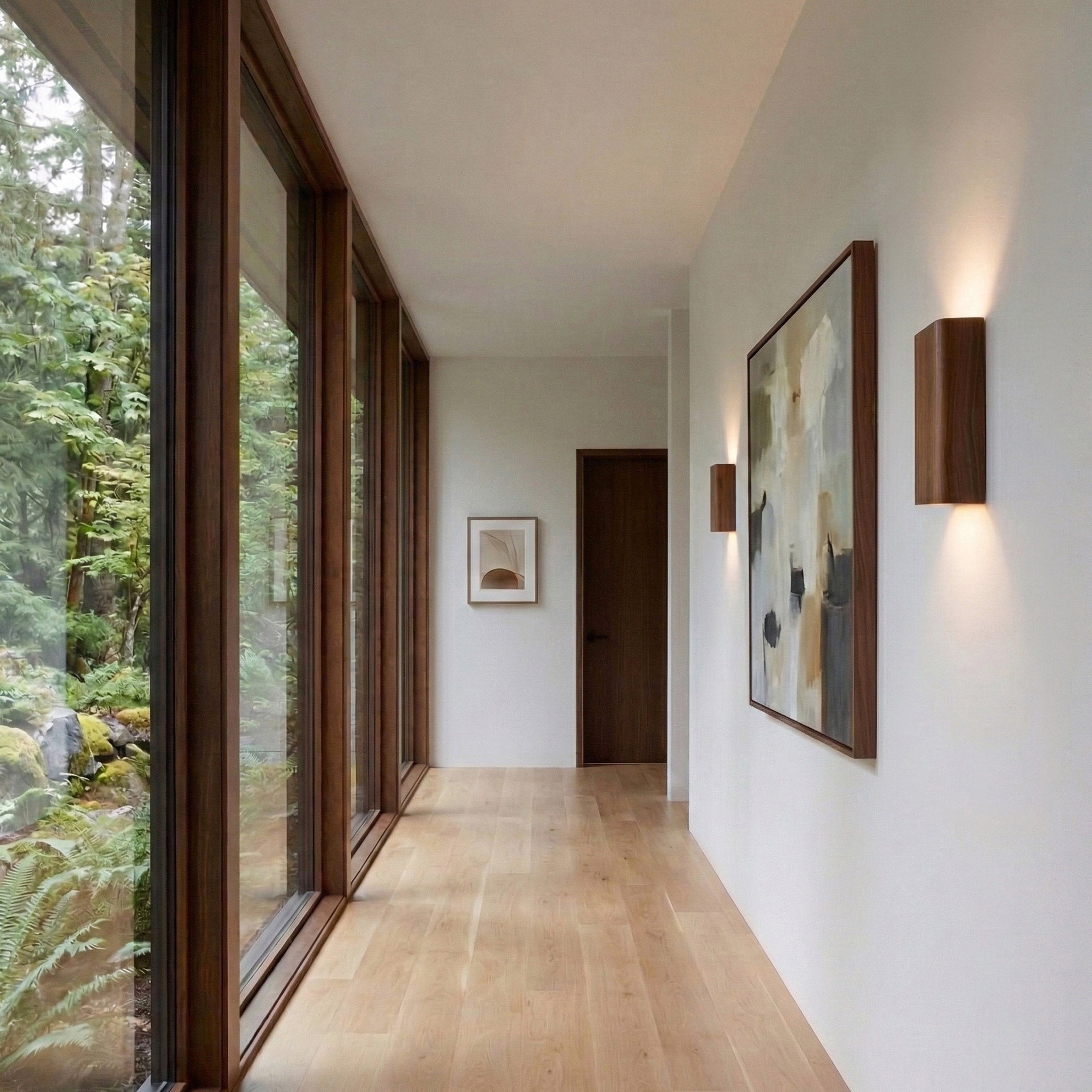 Allée ADA Sconce shown in Walnut