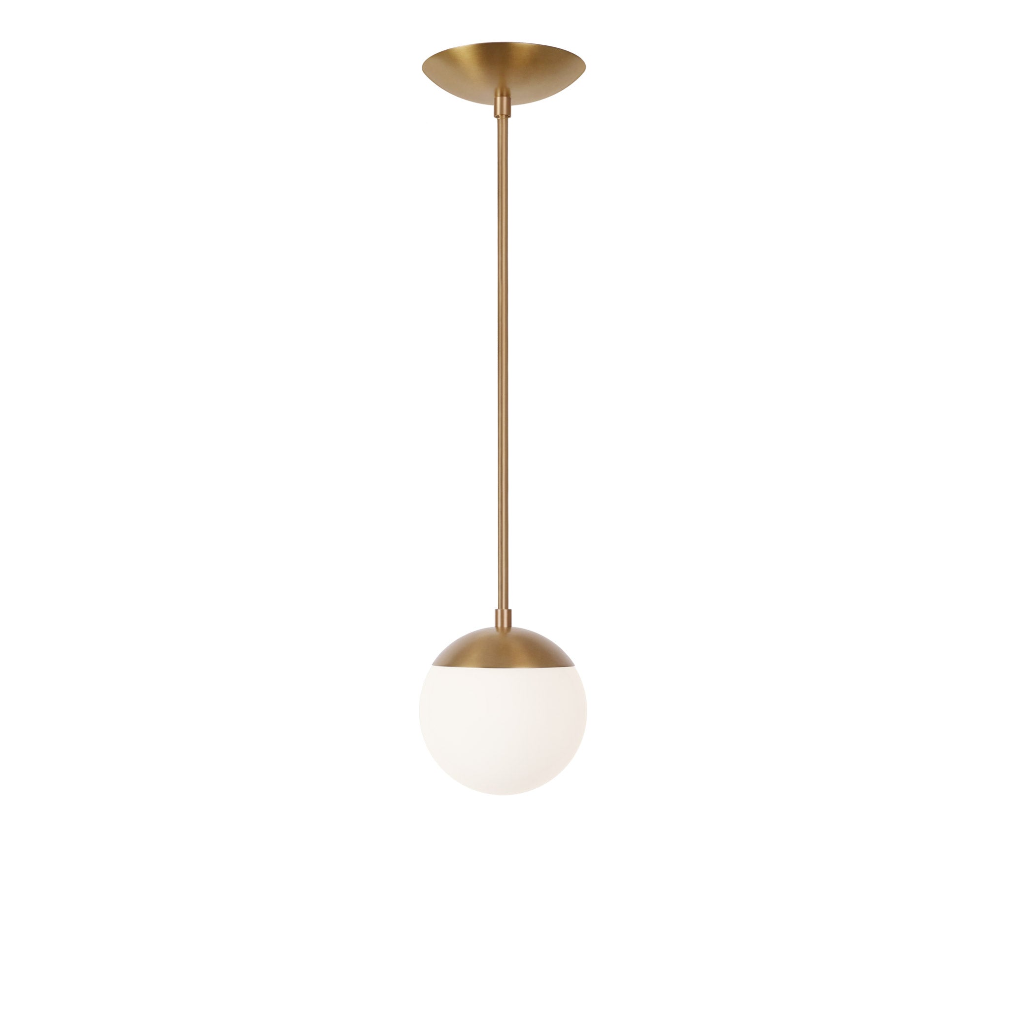 Alto Rod 6” shown in Heirloom Brass