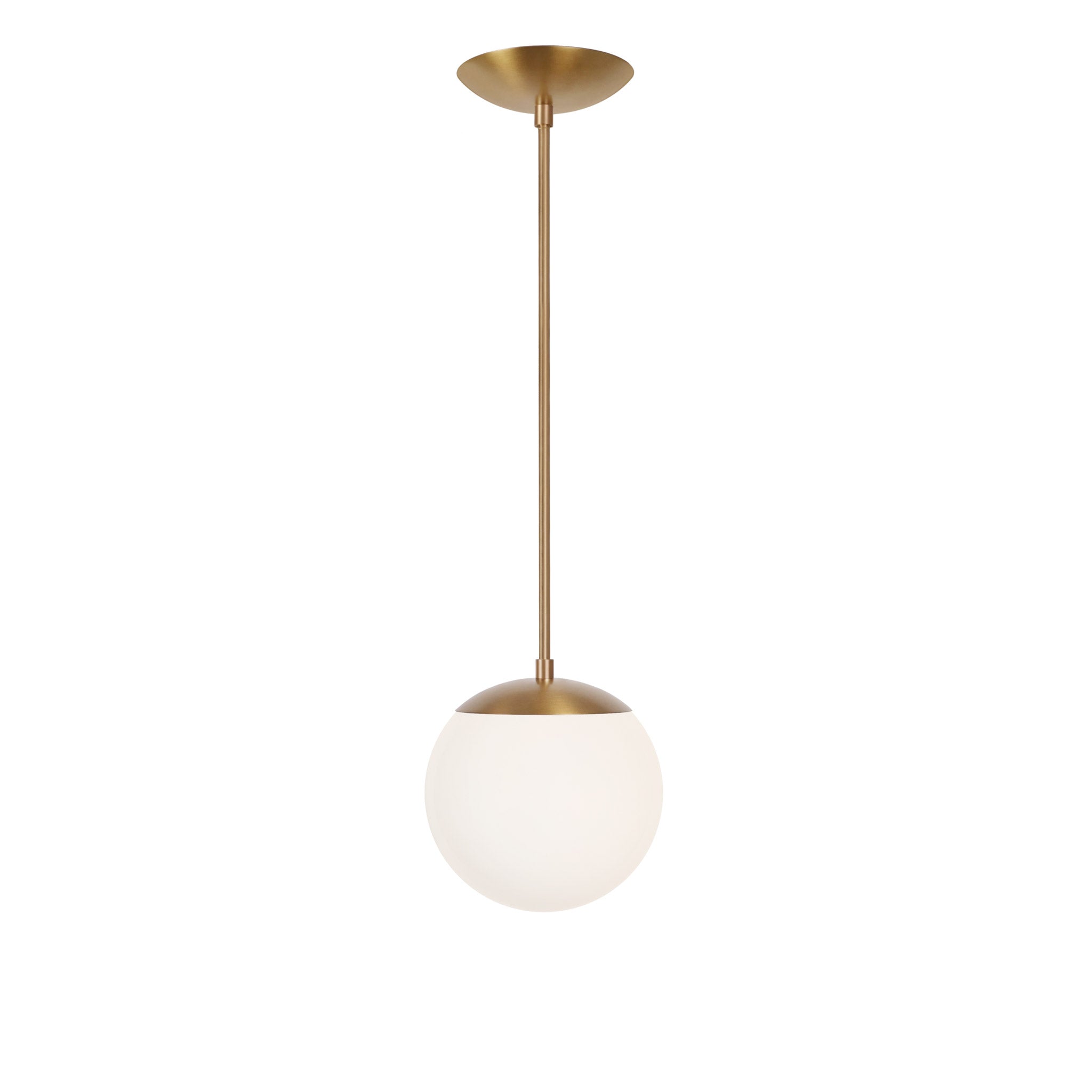 Alto Rod 8" shown in Heirloom Brass