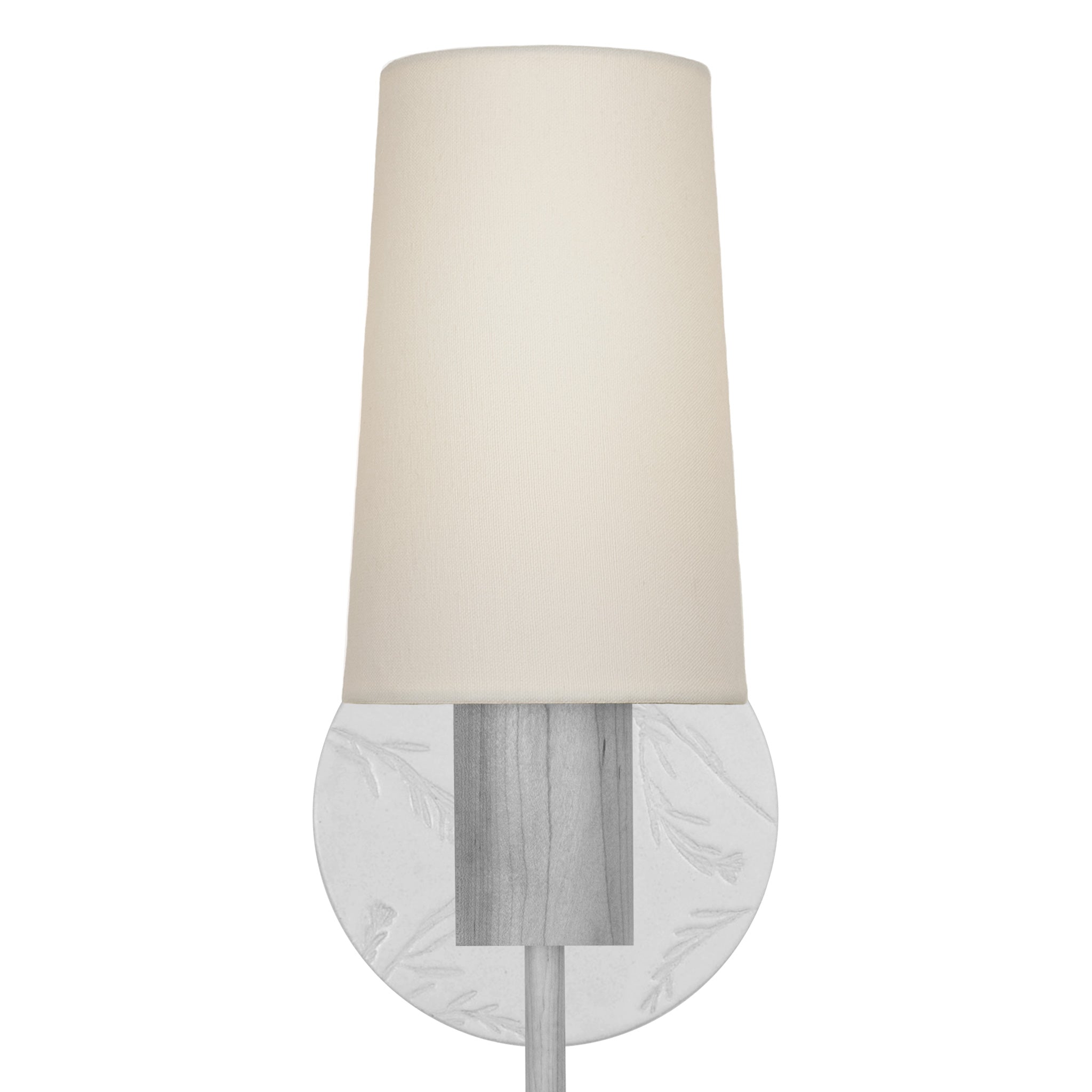 Amherst shown with a 5" Round Linen Shade Replacement.