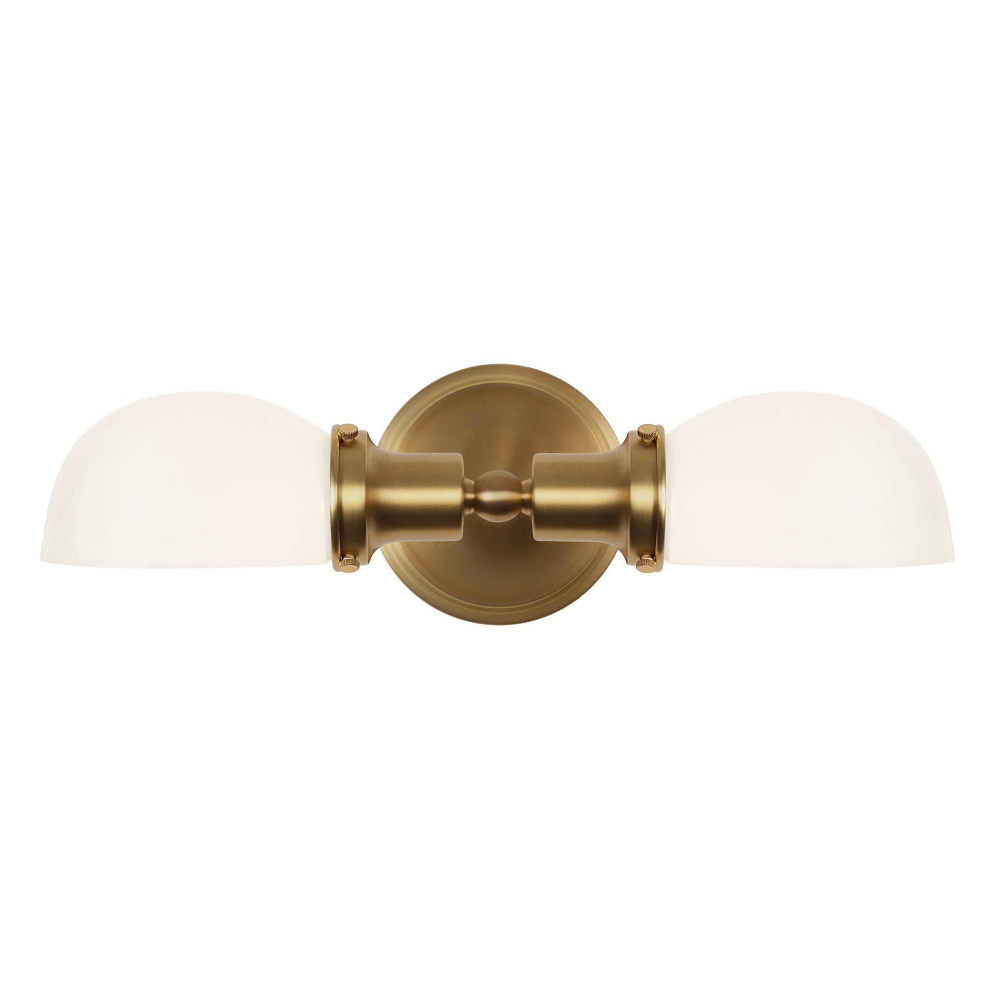 Archie Double shown in Heirloom Brass