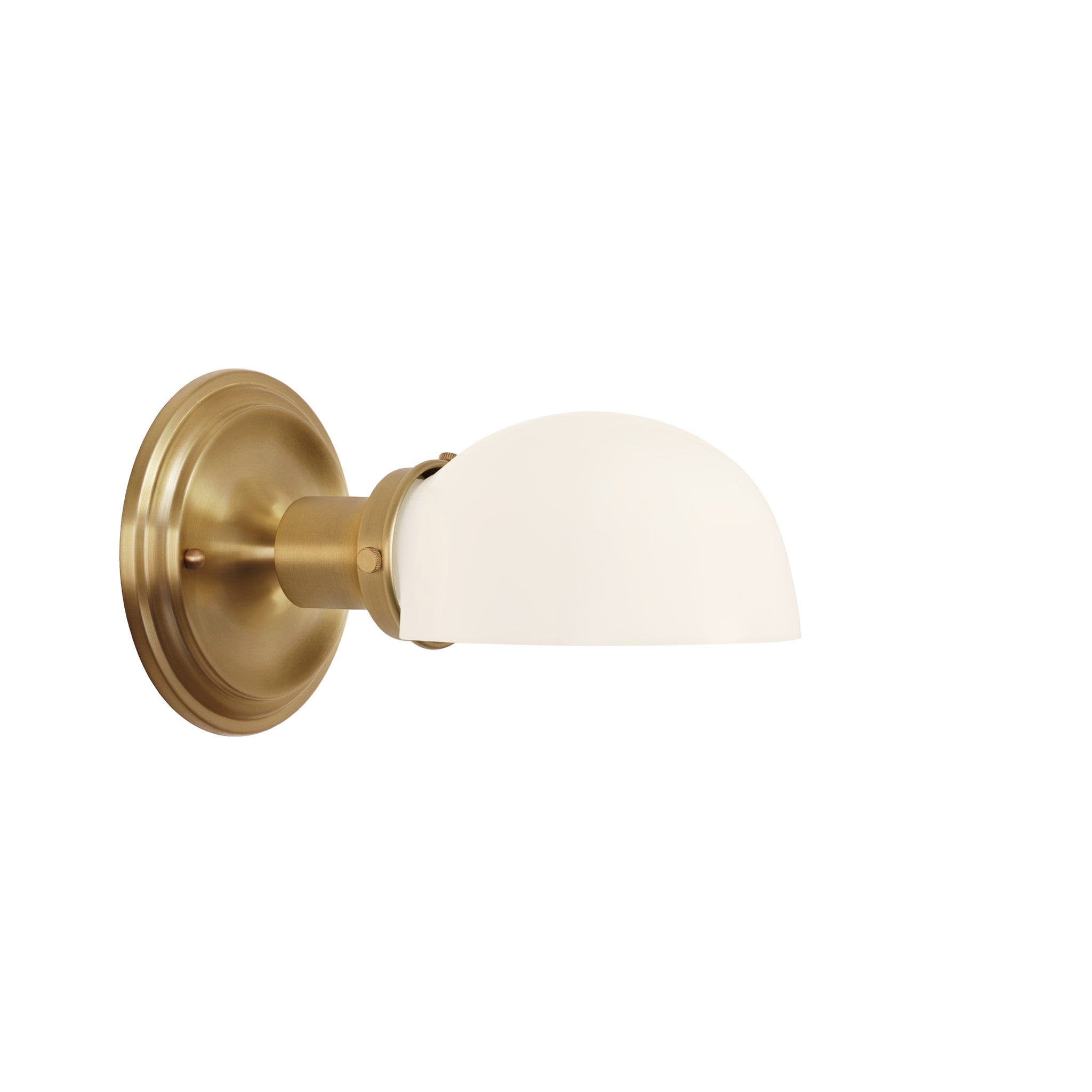 Archie Single shown in Heirloom Brass