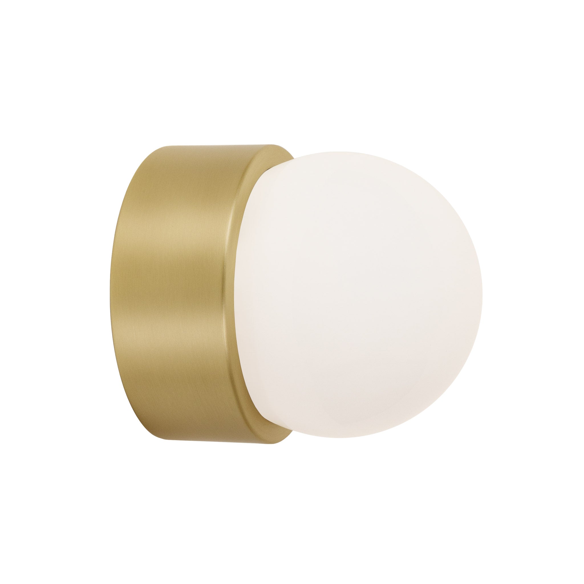 Brass Cutie Sconce shown in Brass
