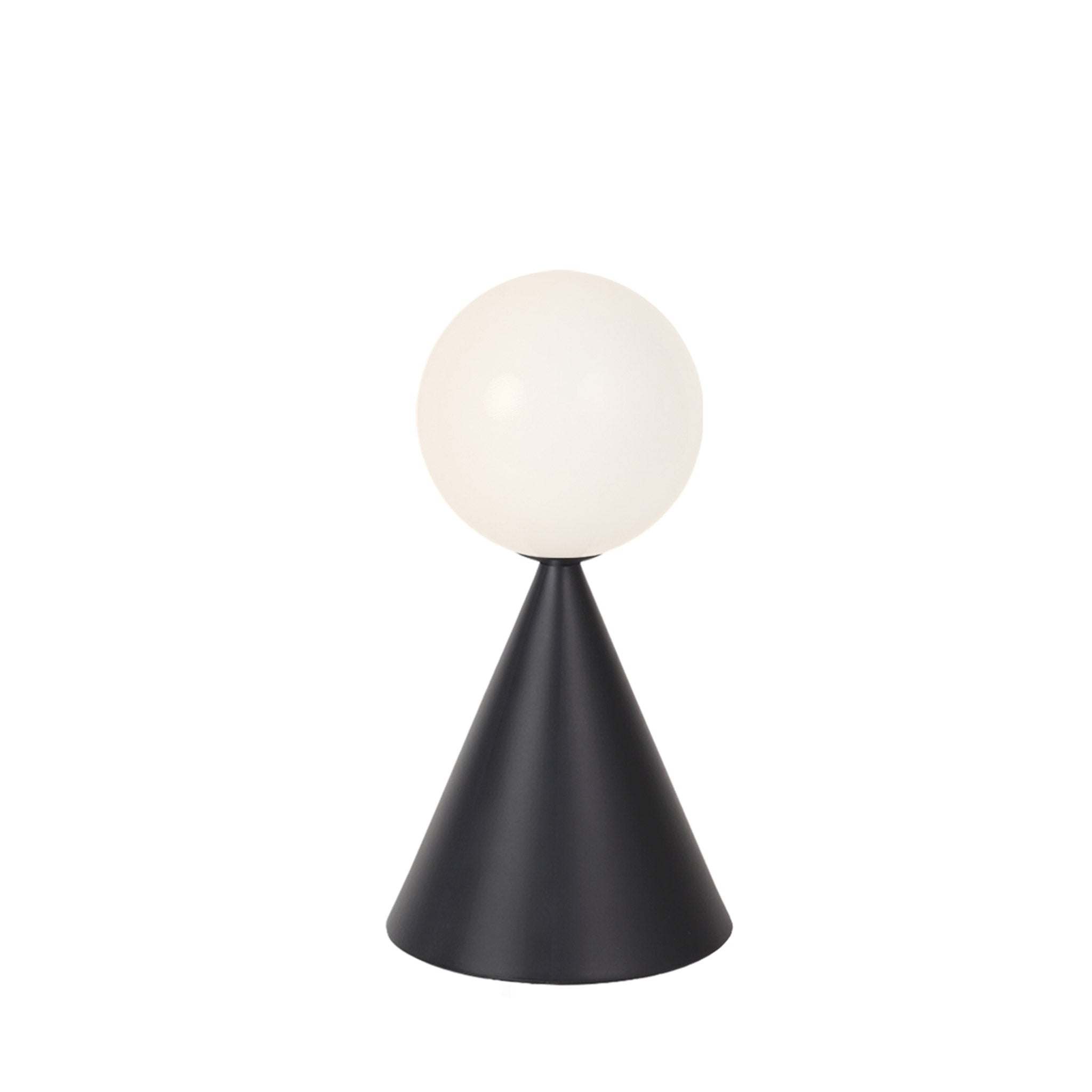 Mini Summit Table Lamp shown in Matte Black