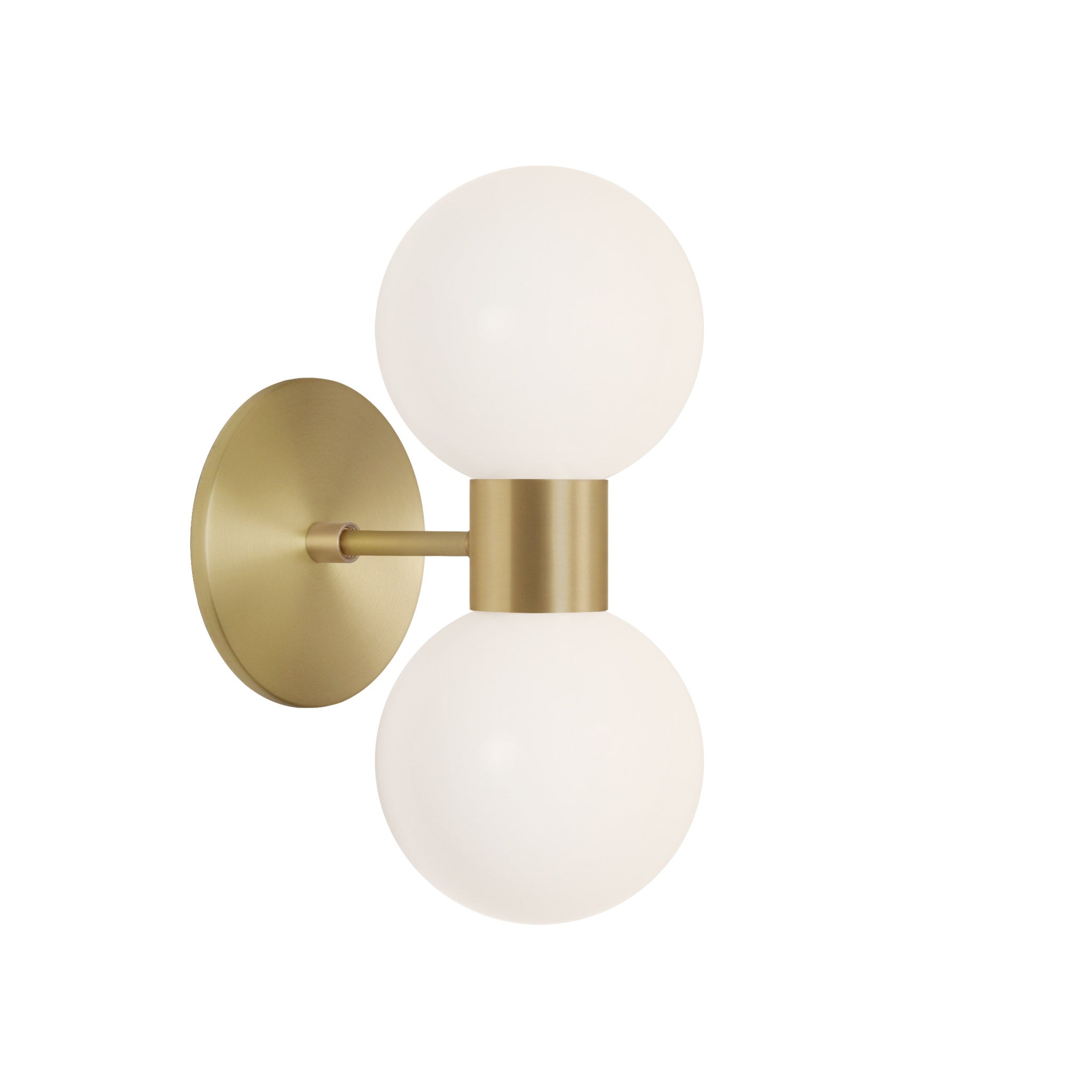 Selene Double shown in Brass