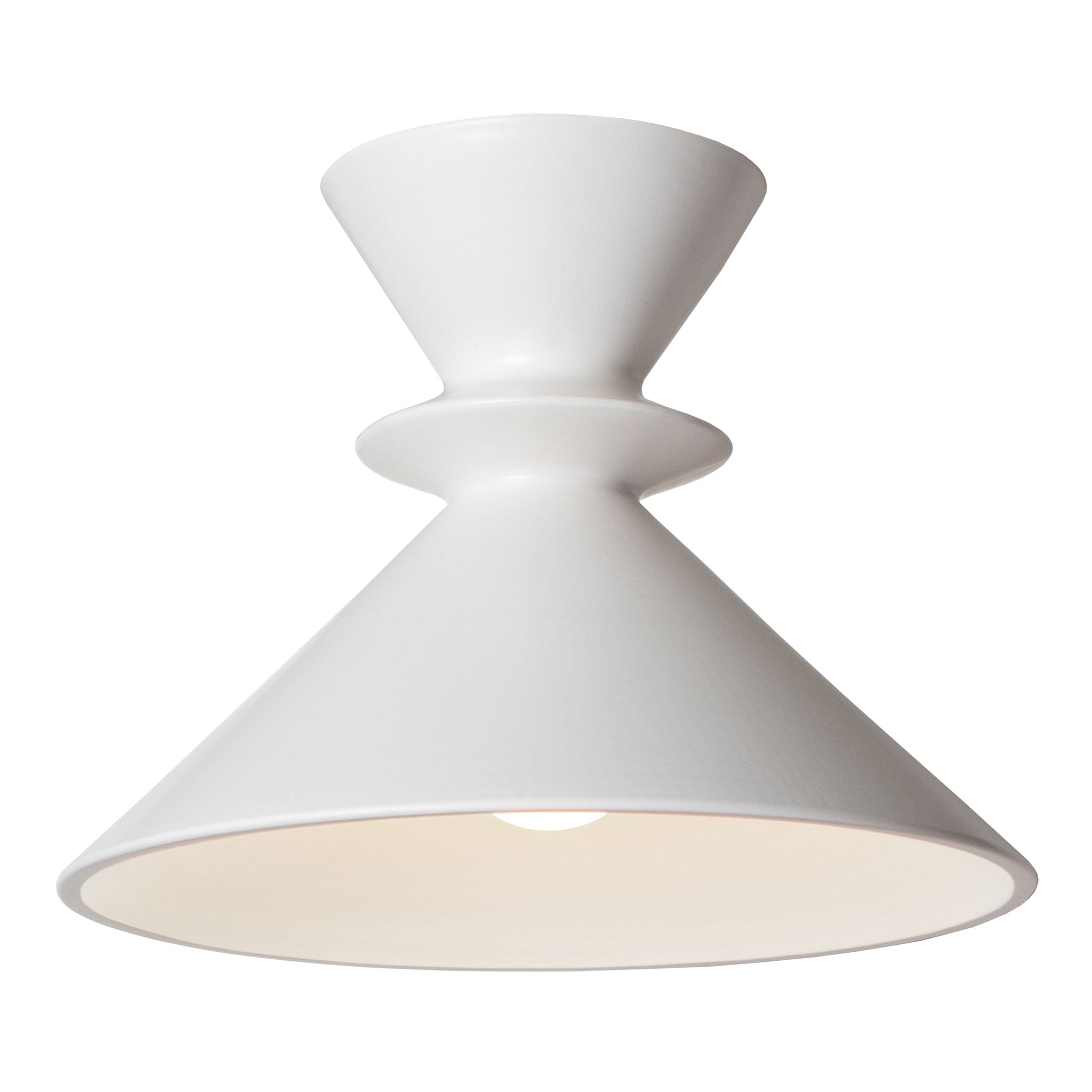 A Sophie Surface Light In White Finish