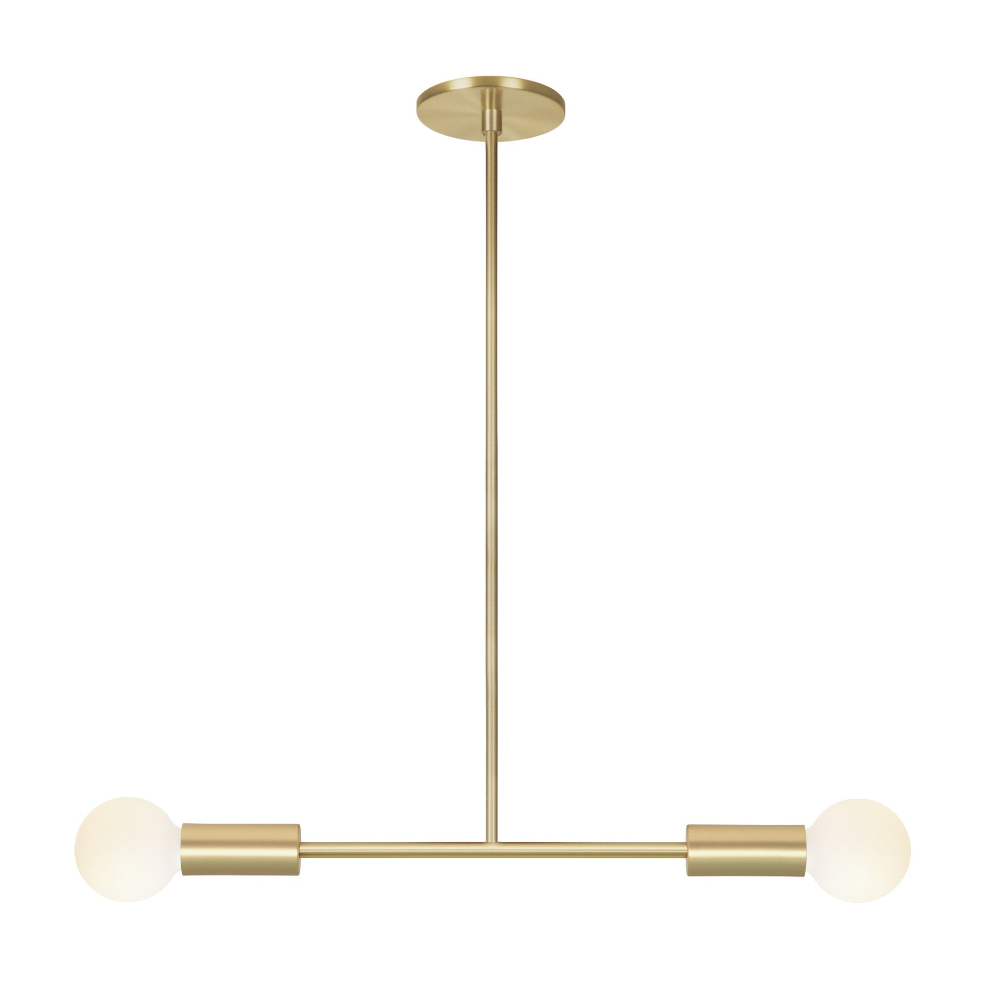 Venus Pendant shown in Brass with Brass Accents