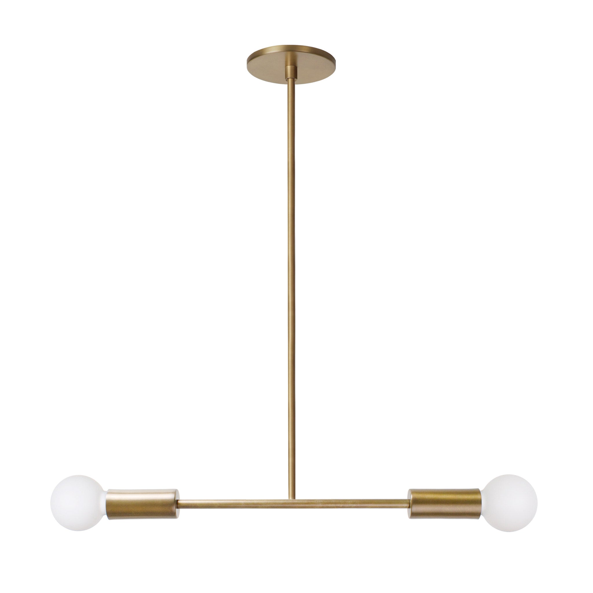 Venus Pendant shown in Heirloom Brass with Heirloom Brass Accents