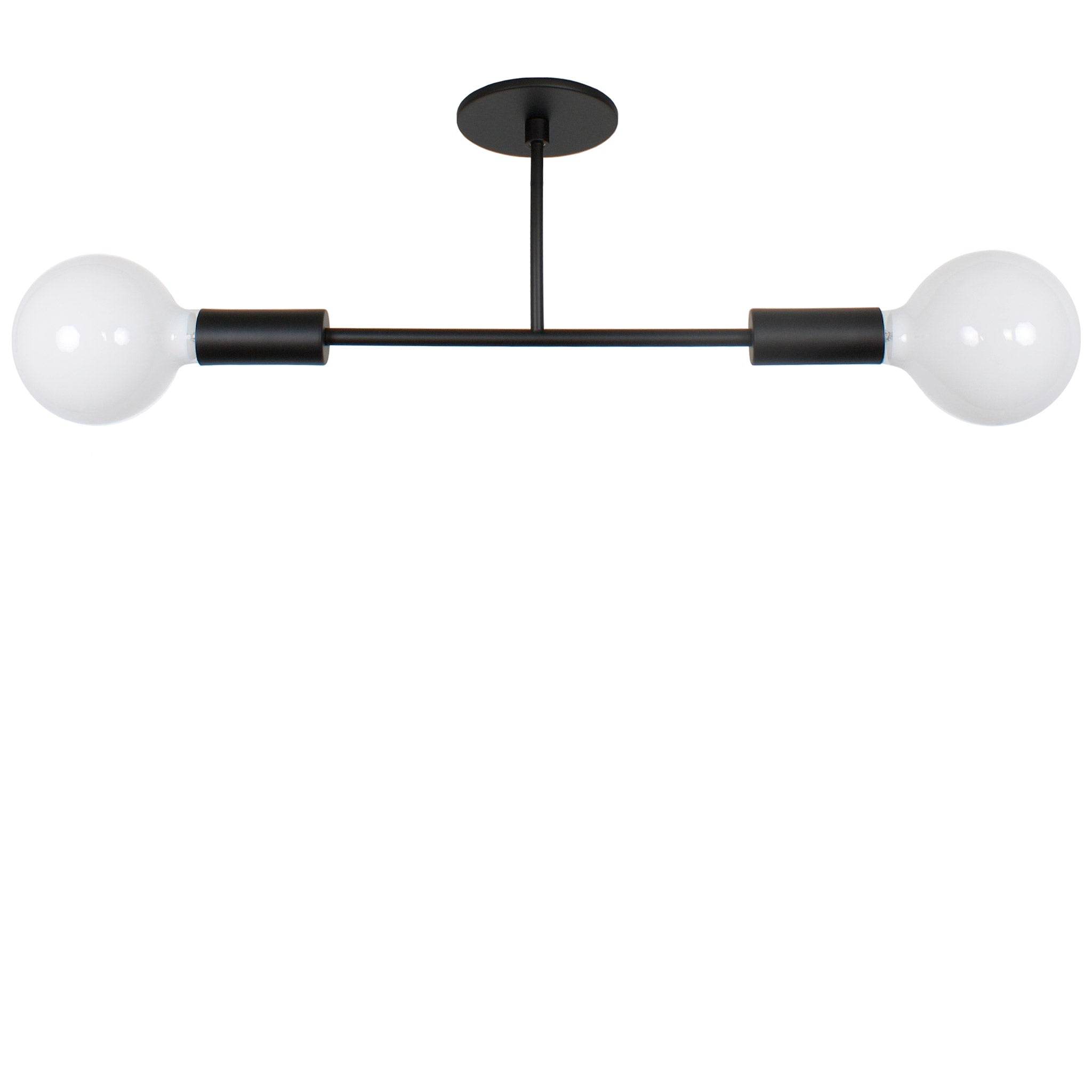 Venus Pendant shown in Matte Black with Matte Black Accents