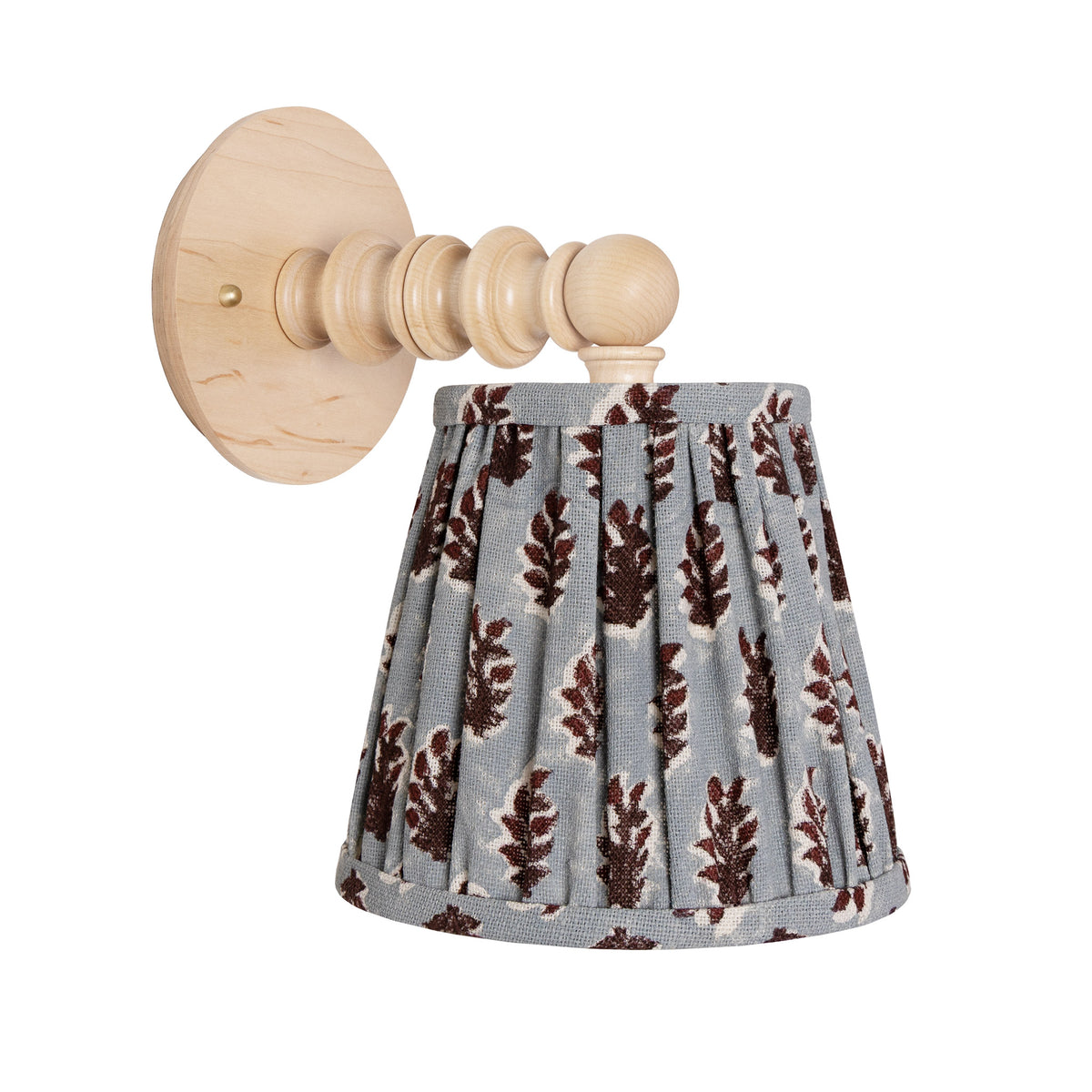 Yorkshire Sconce shown with a Trulli Auburn Shade