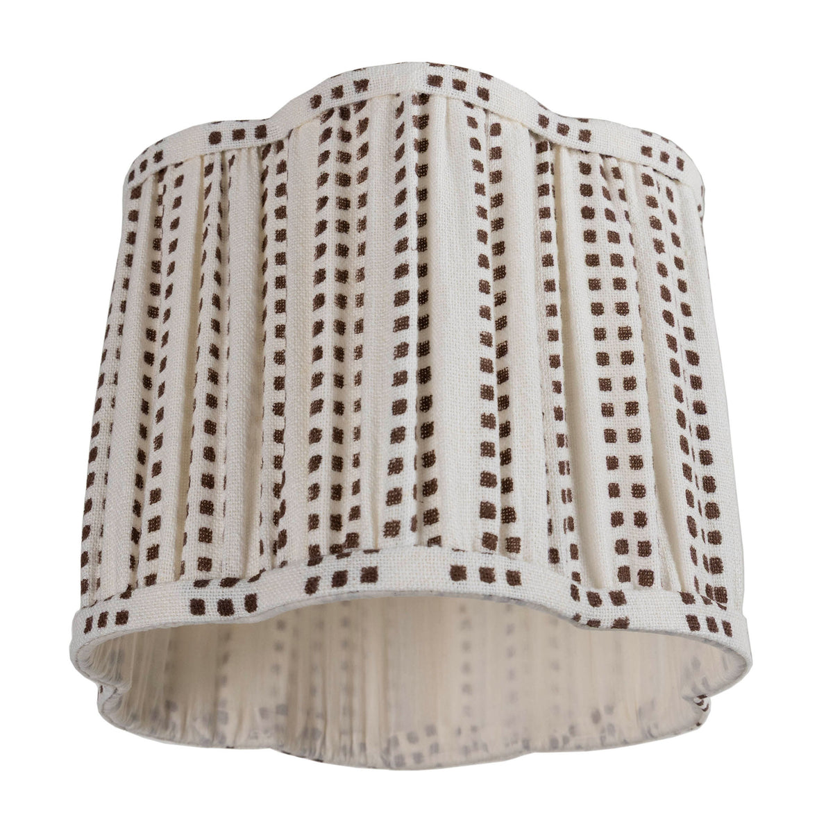 Aspen Coco Scallop 10" Shade Detail