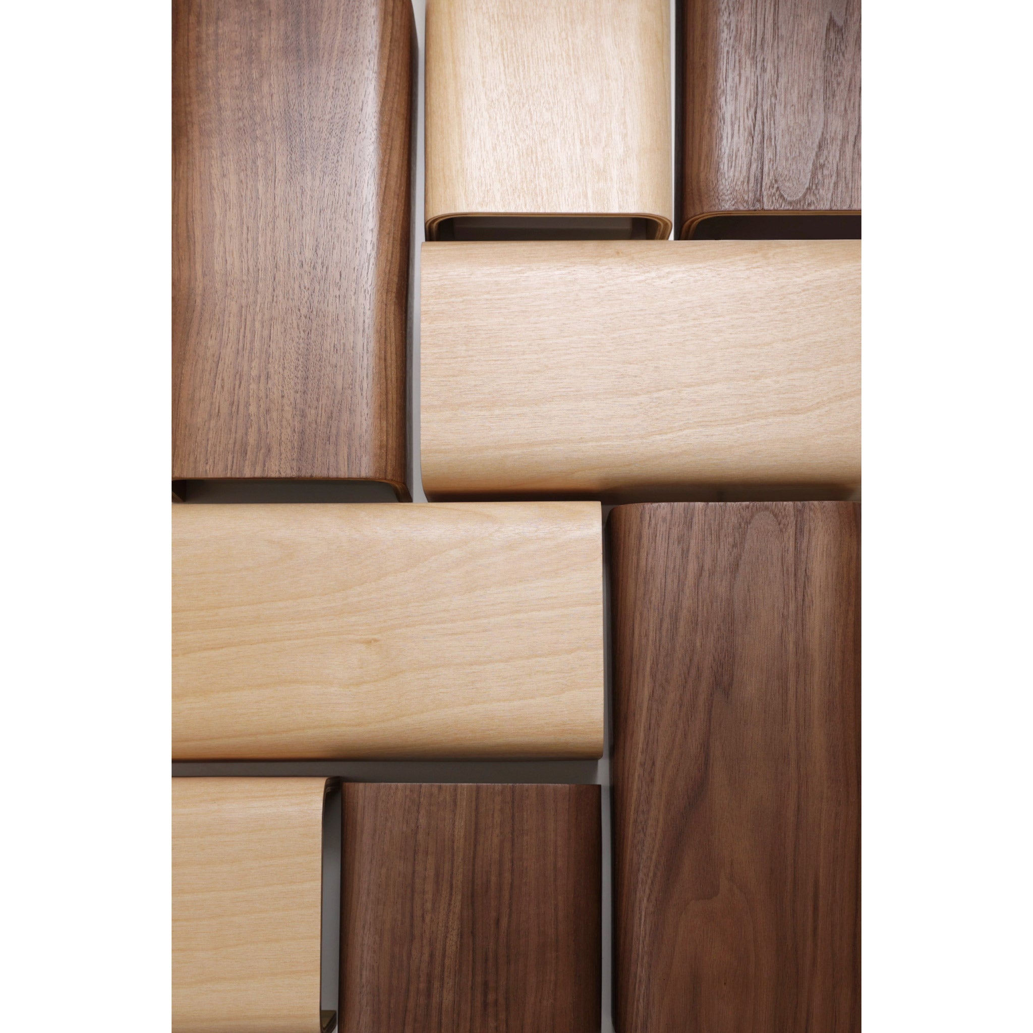 Allée ADA Sconce shown in Walnut and Birch