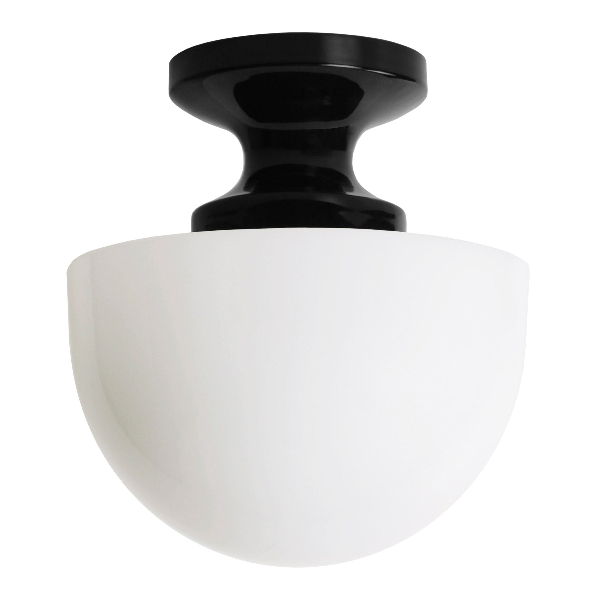 Allison Large shown in Gloss Black Glaze ceramic