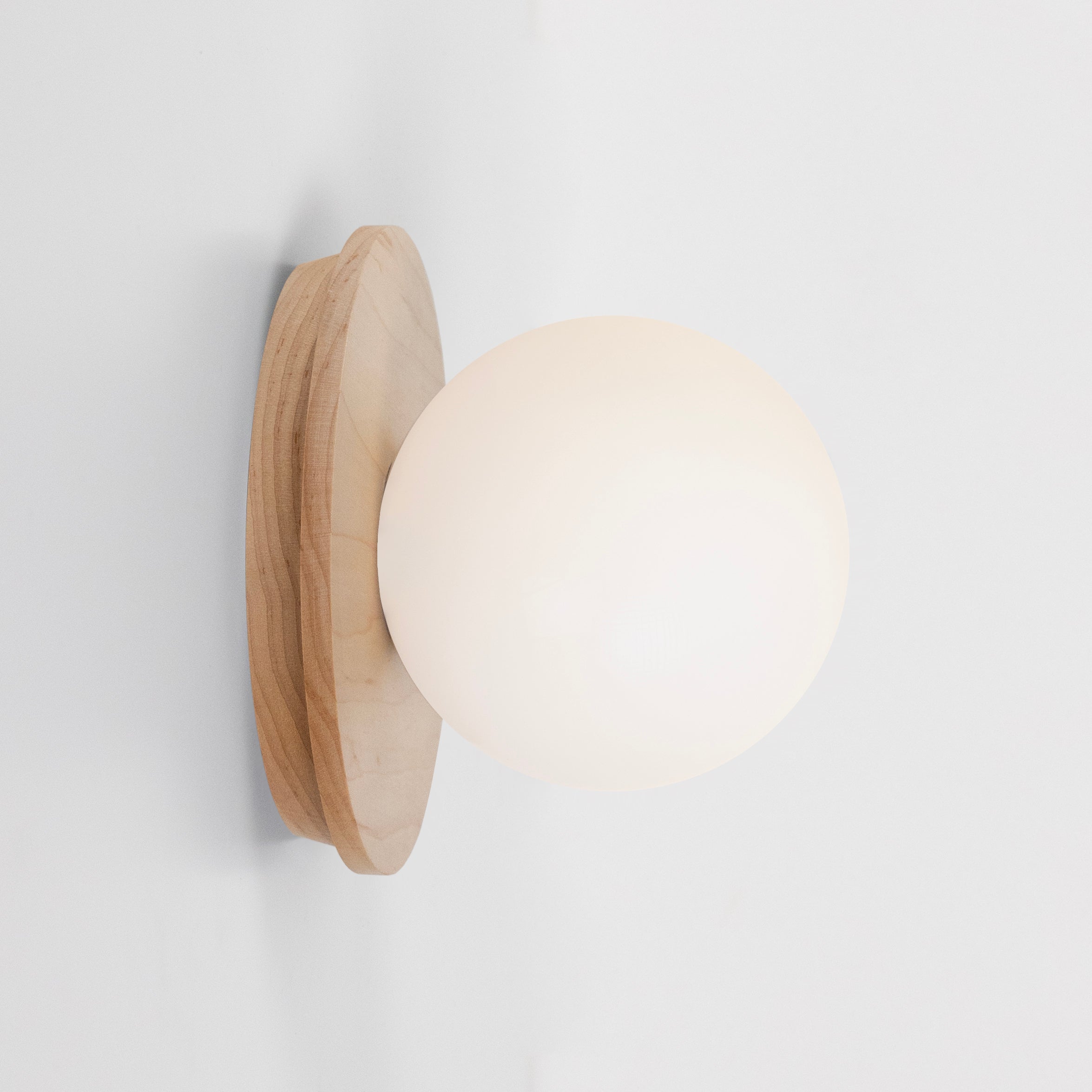 Woodland Luna shown in Maple