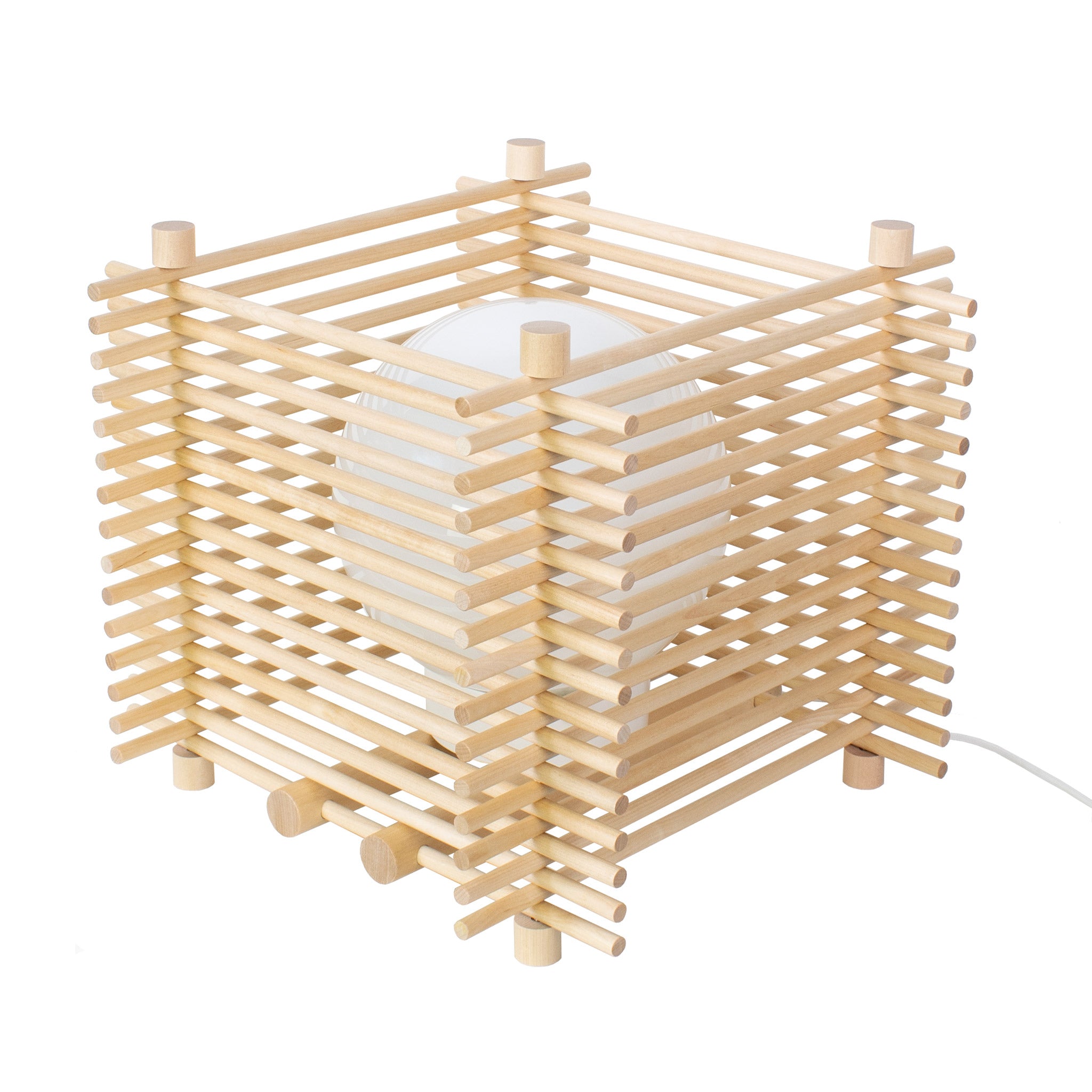 Yugen Table Lamp in Birch