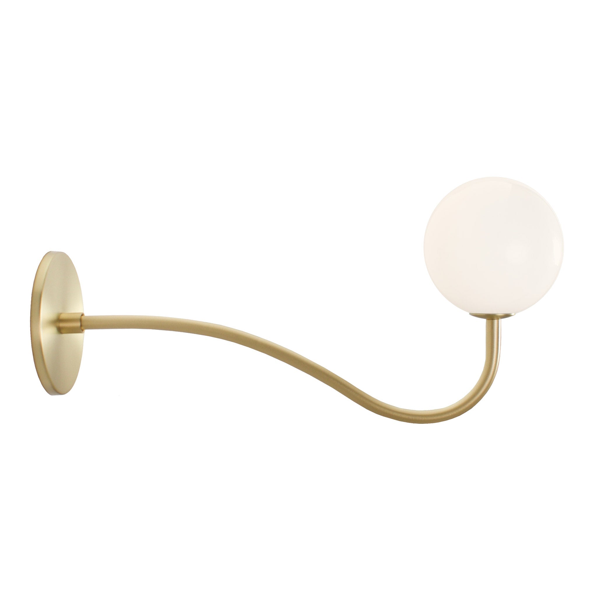 Josephine Sconce shown in Brass