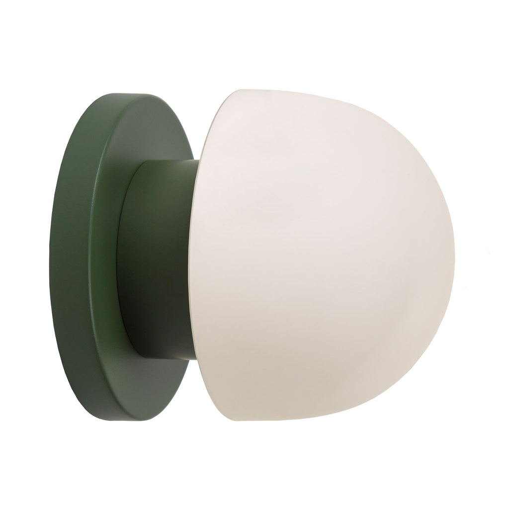 Anni shown with a Secret Garden Green canopy and Secret Garden Green accent finish.