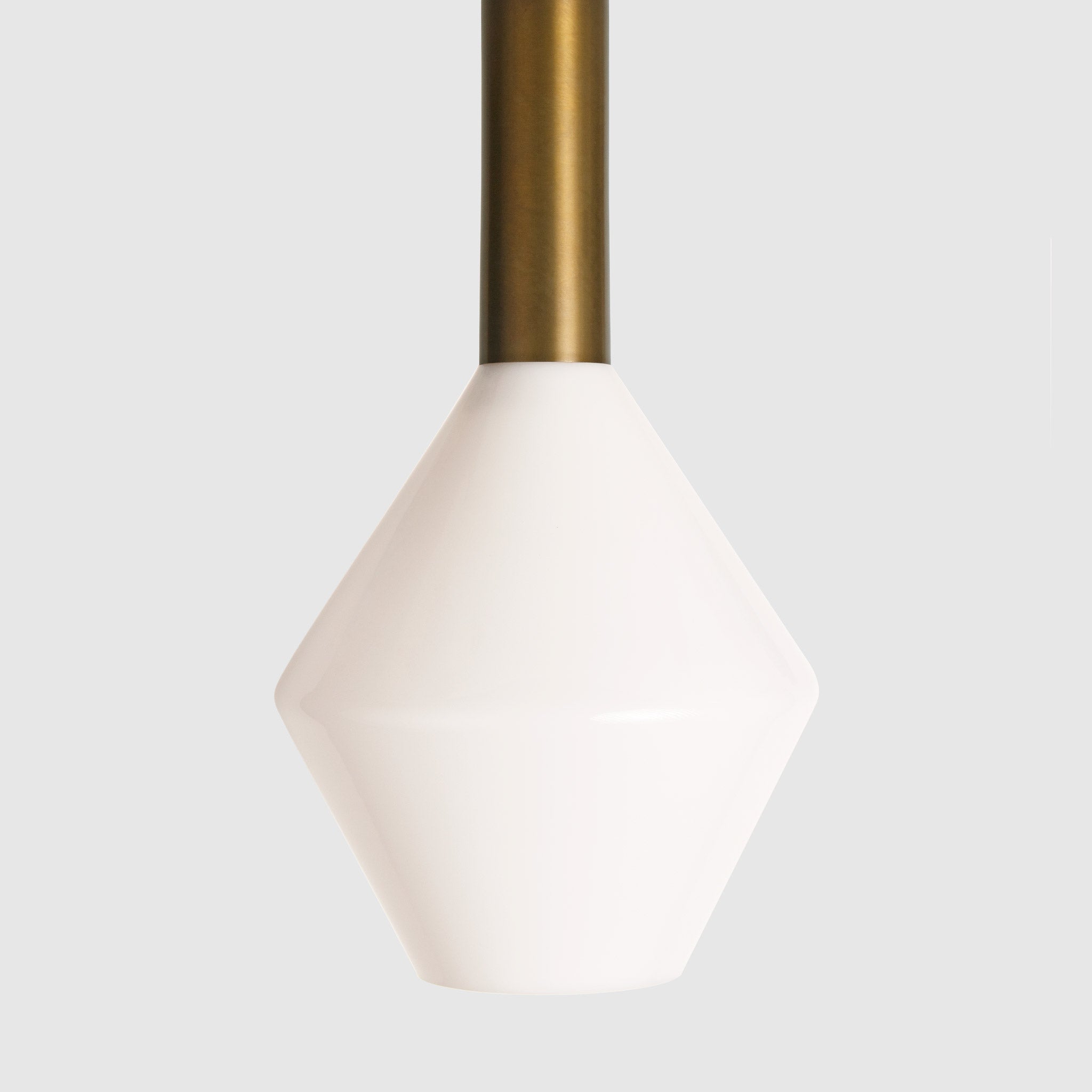 Aurora Pendant shown in Heirloom Brass