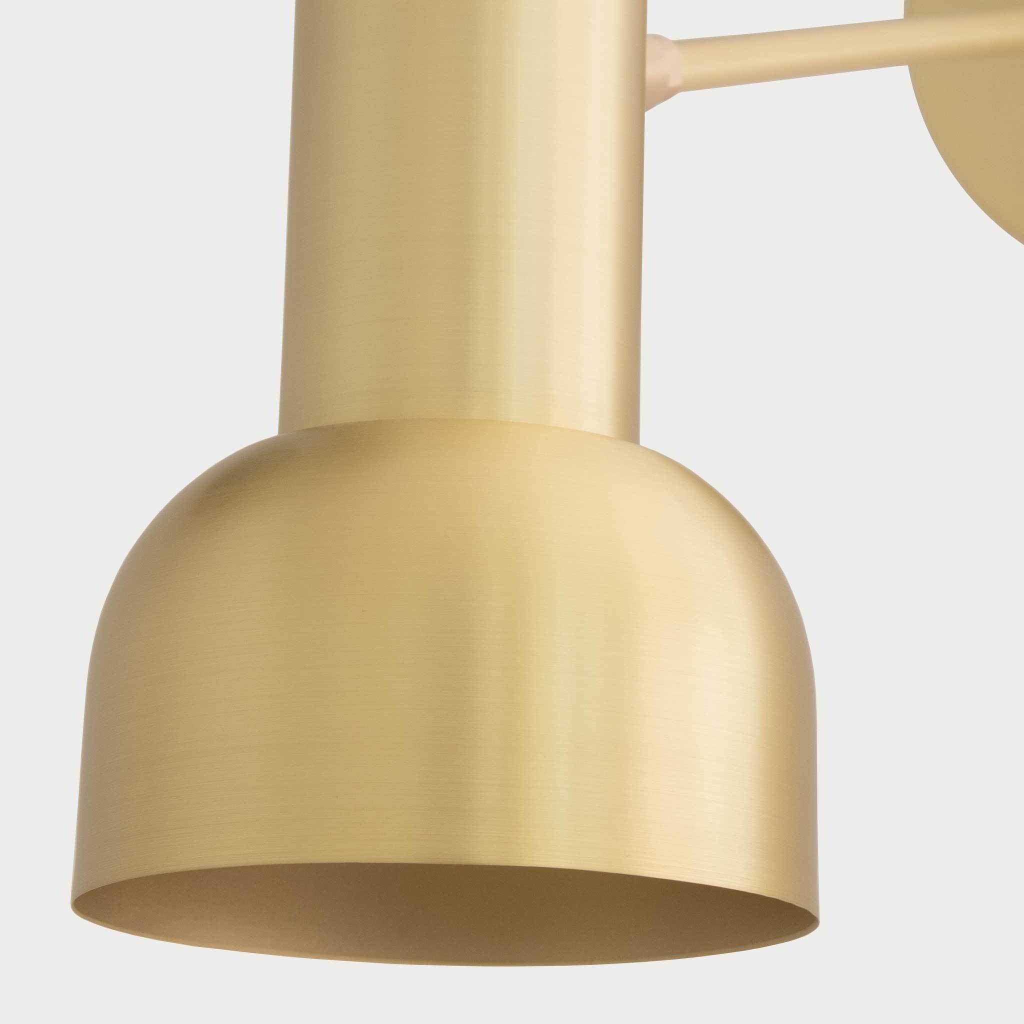 Scout Sconce shown in Brass