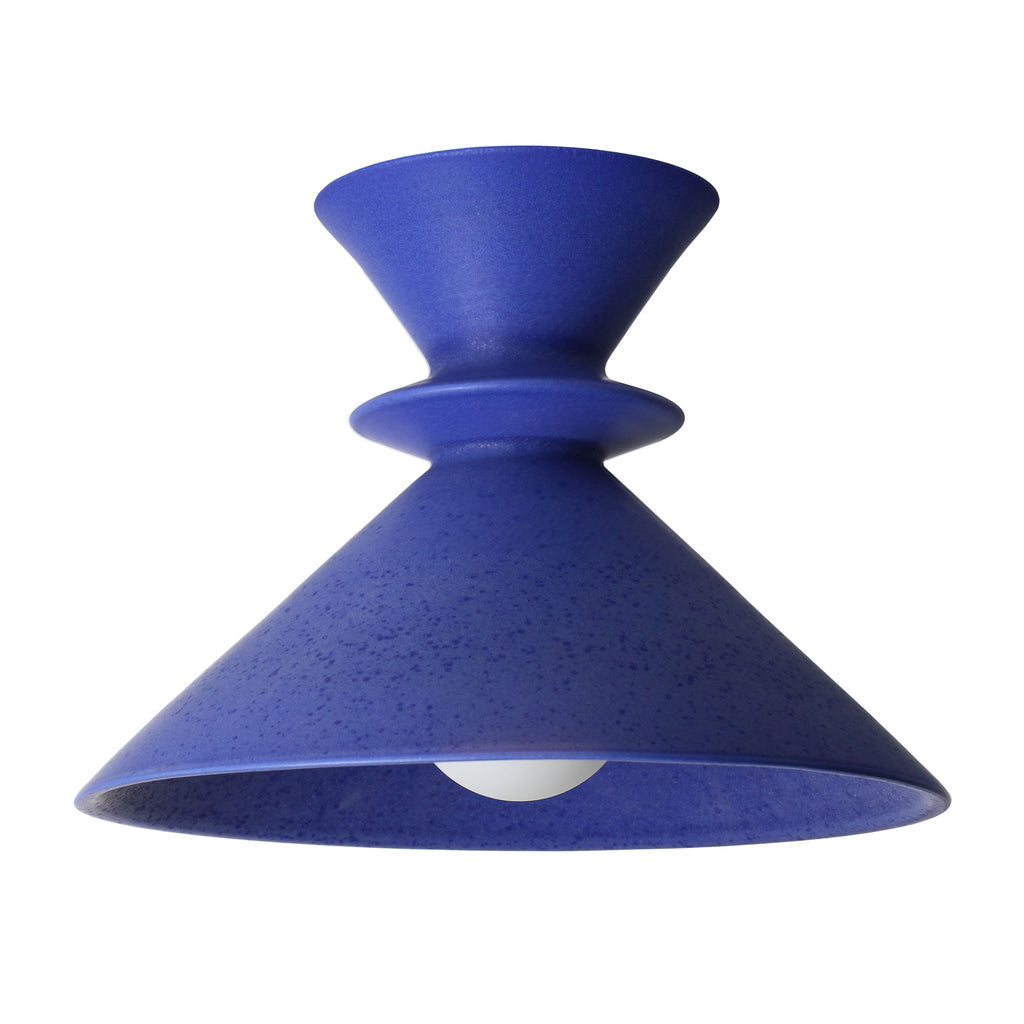 Sophie Surface shown in Cobalt Blue Glaze Ceramic.