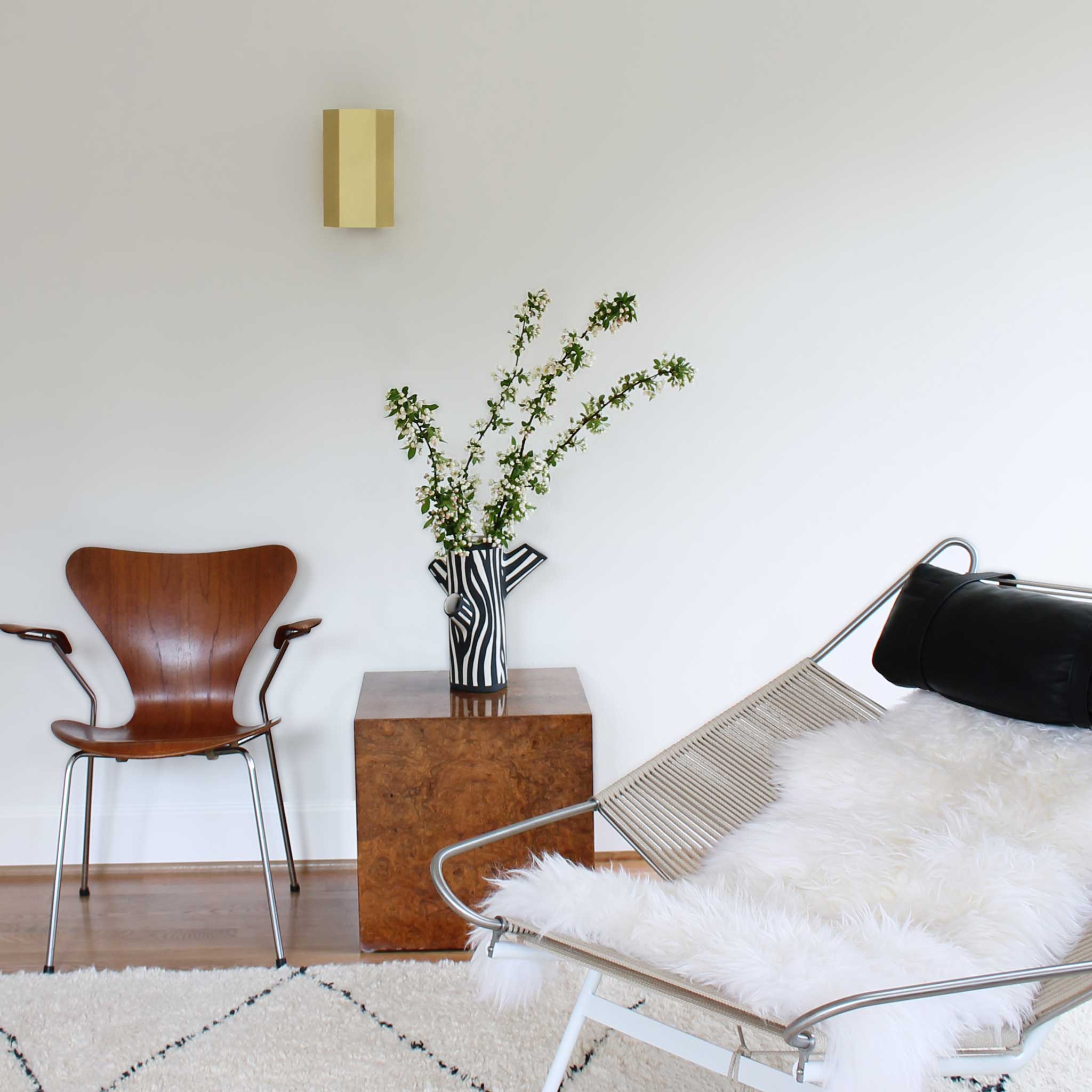 Viviane shown in Brass