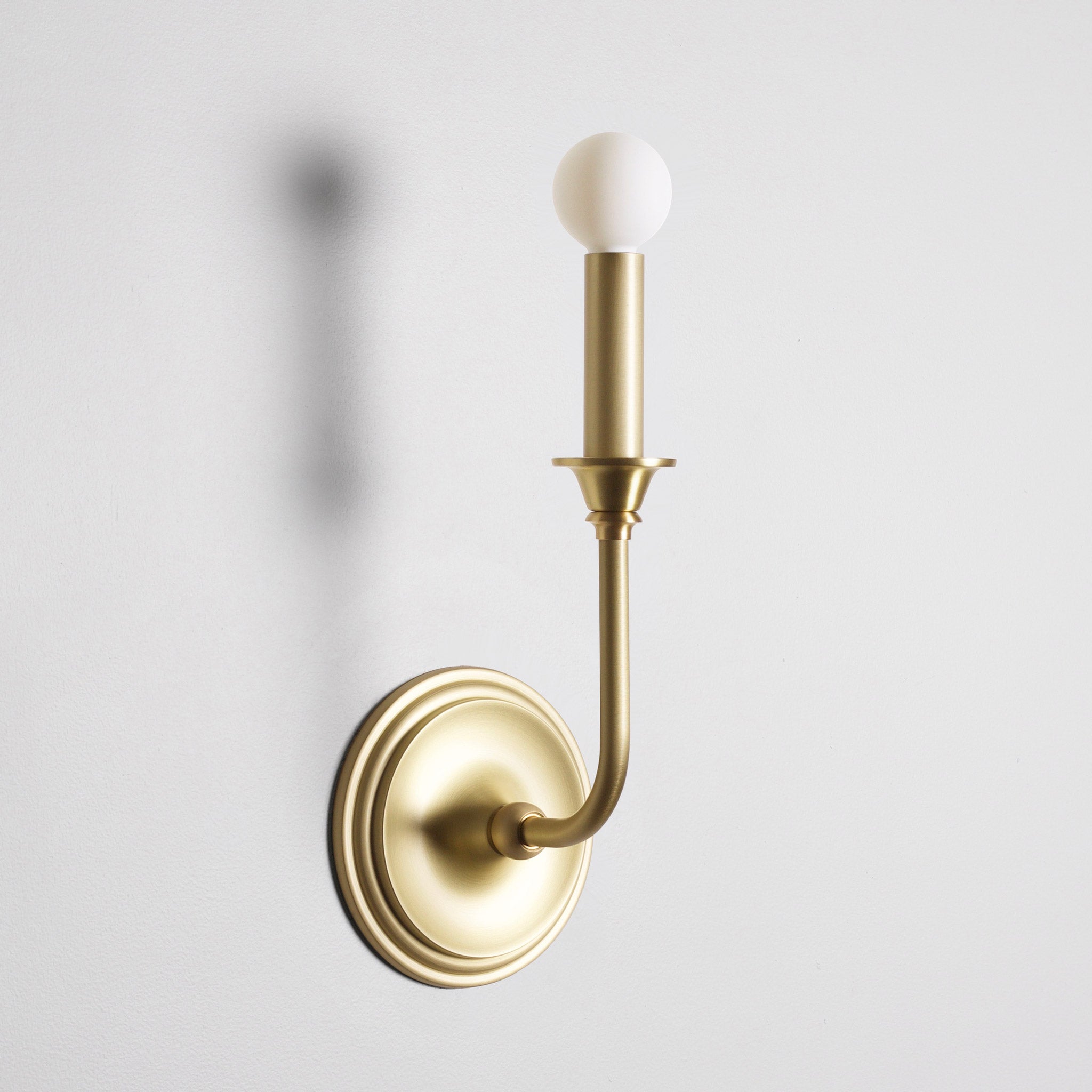 Bijou Candle shown in Brass