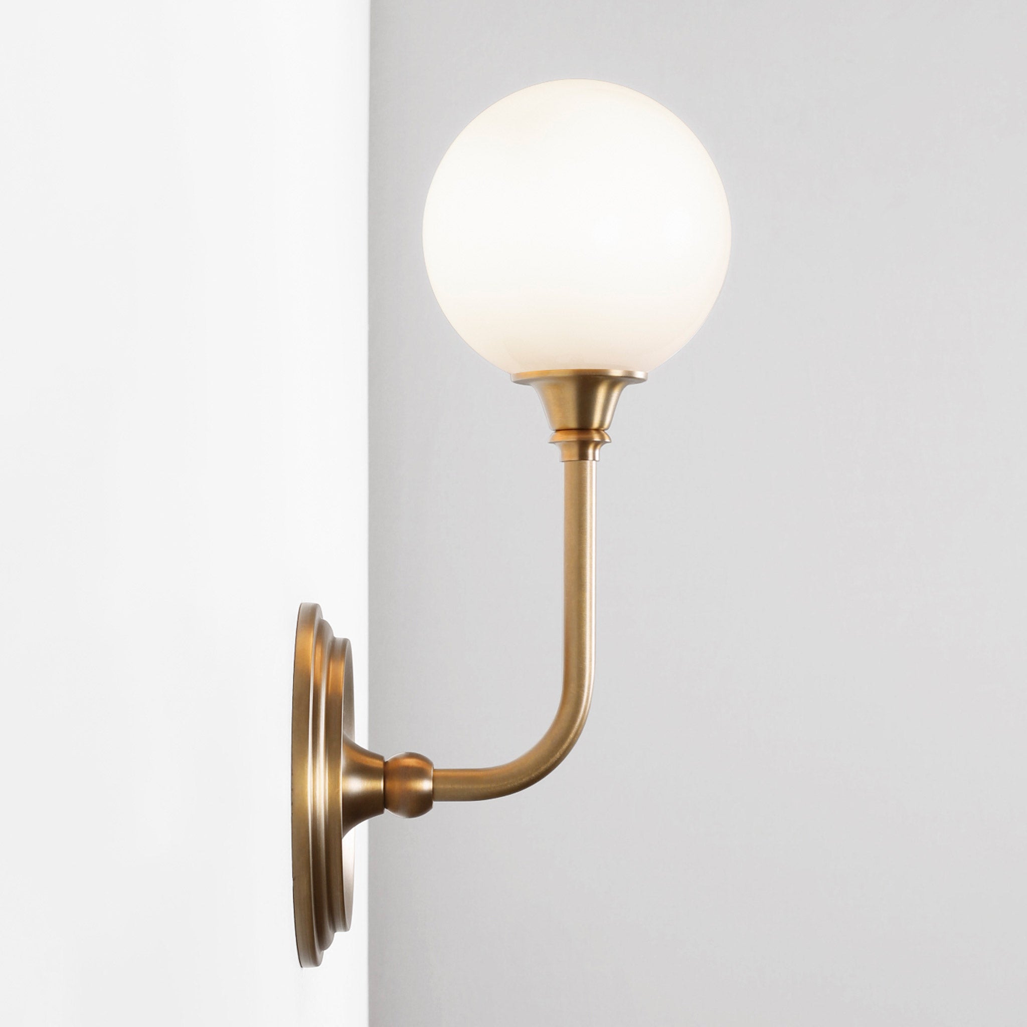 Bijou Single shown in Heirloom Brass