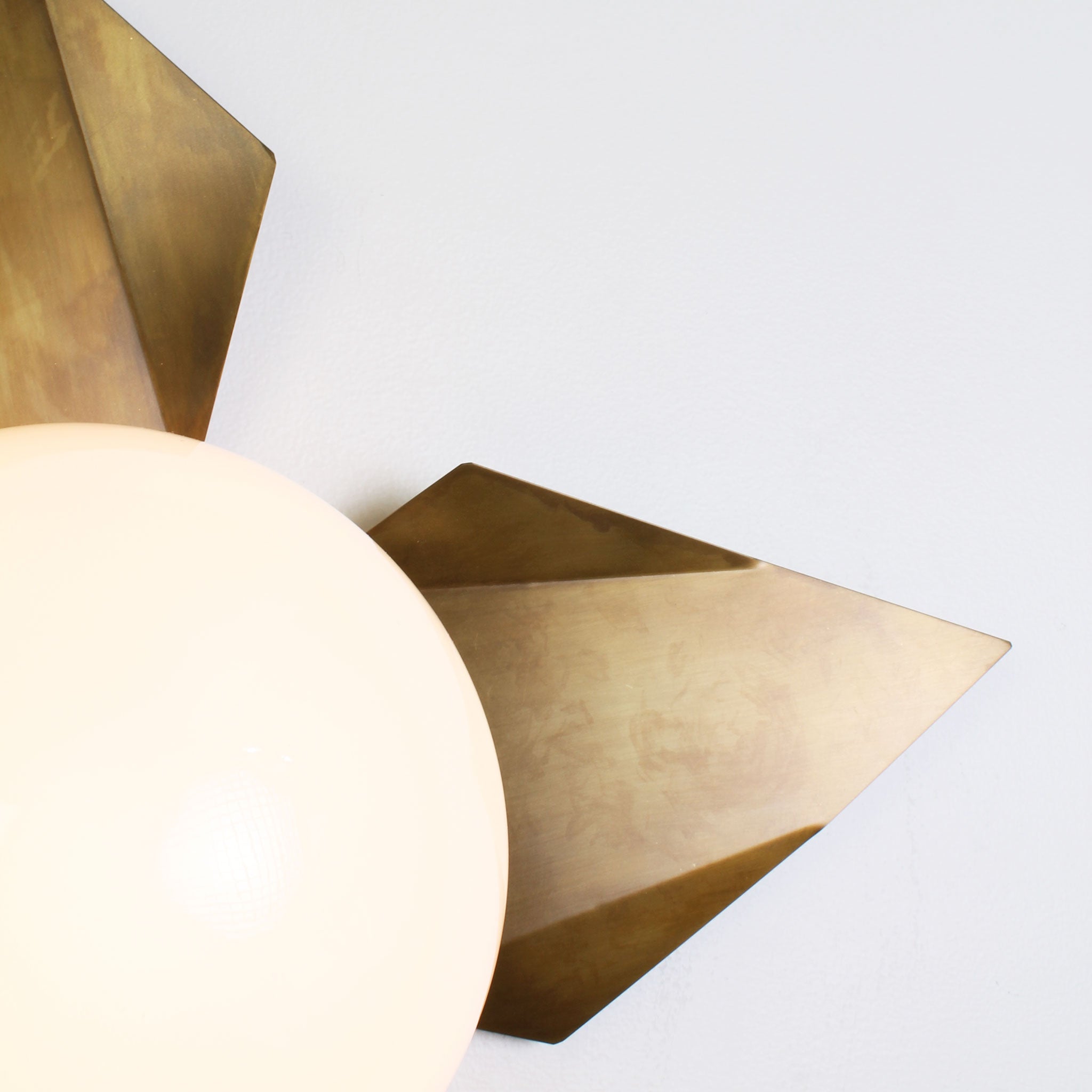 A Close Up Image Of The Florence Sconce