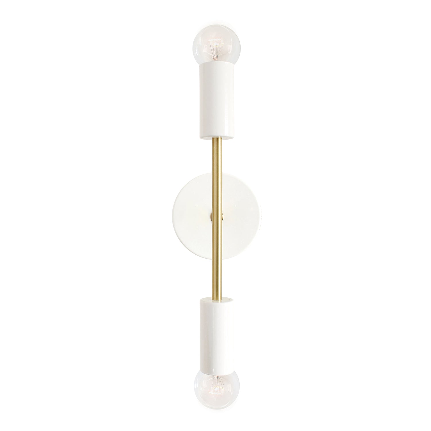 Venus shown in White with Brass accents