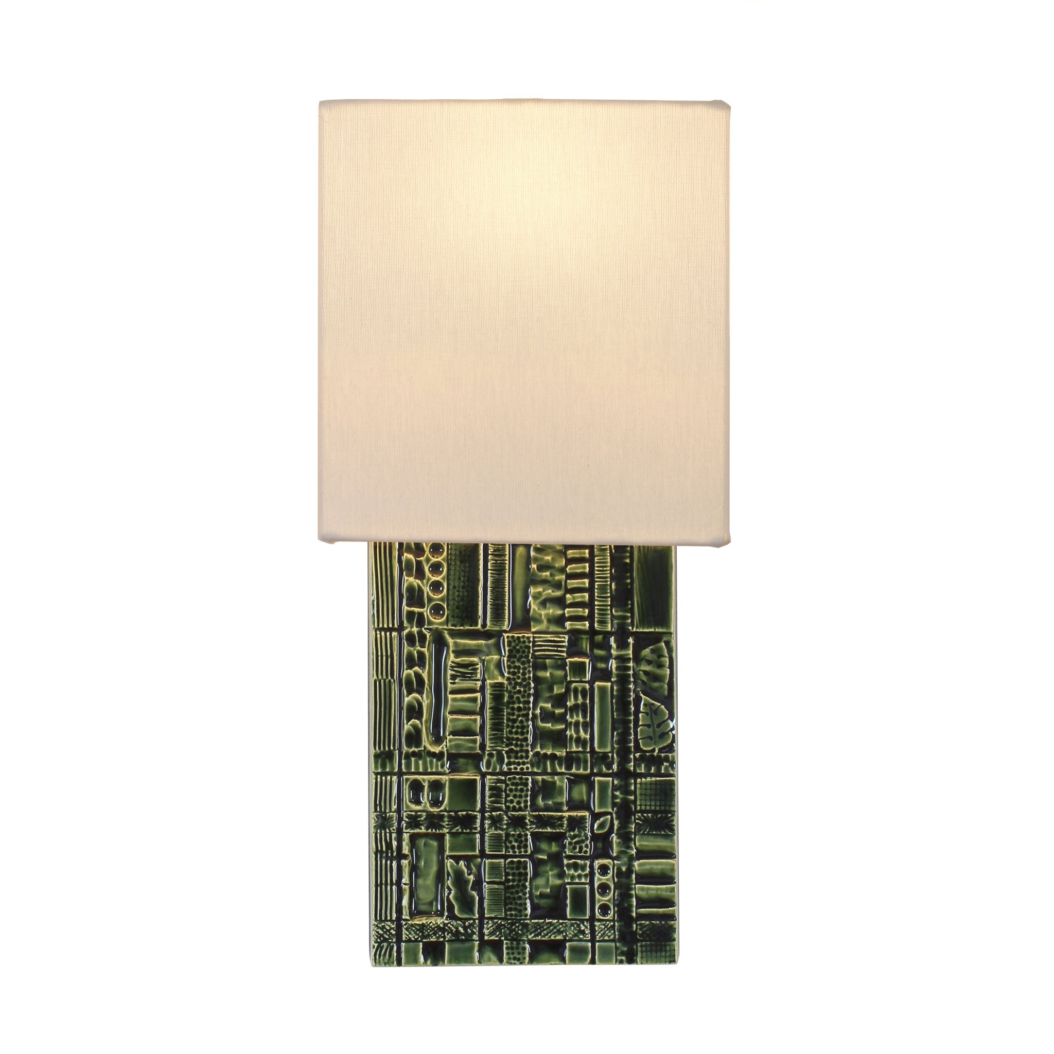 Izzy Sconce shown in Forest Green
