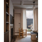 Sorbonne Pendant in graphite patina. Interior design by Kate Davidson