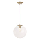 Alto Rod 12” Clear shown in Brass