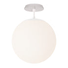 Alto Surface 12” shown in White with a Brownstone White Star Ceramic Canopy