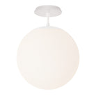 Alto Surface 12” shown in White with a Brownstone White Swift Ceramic Canopy