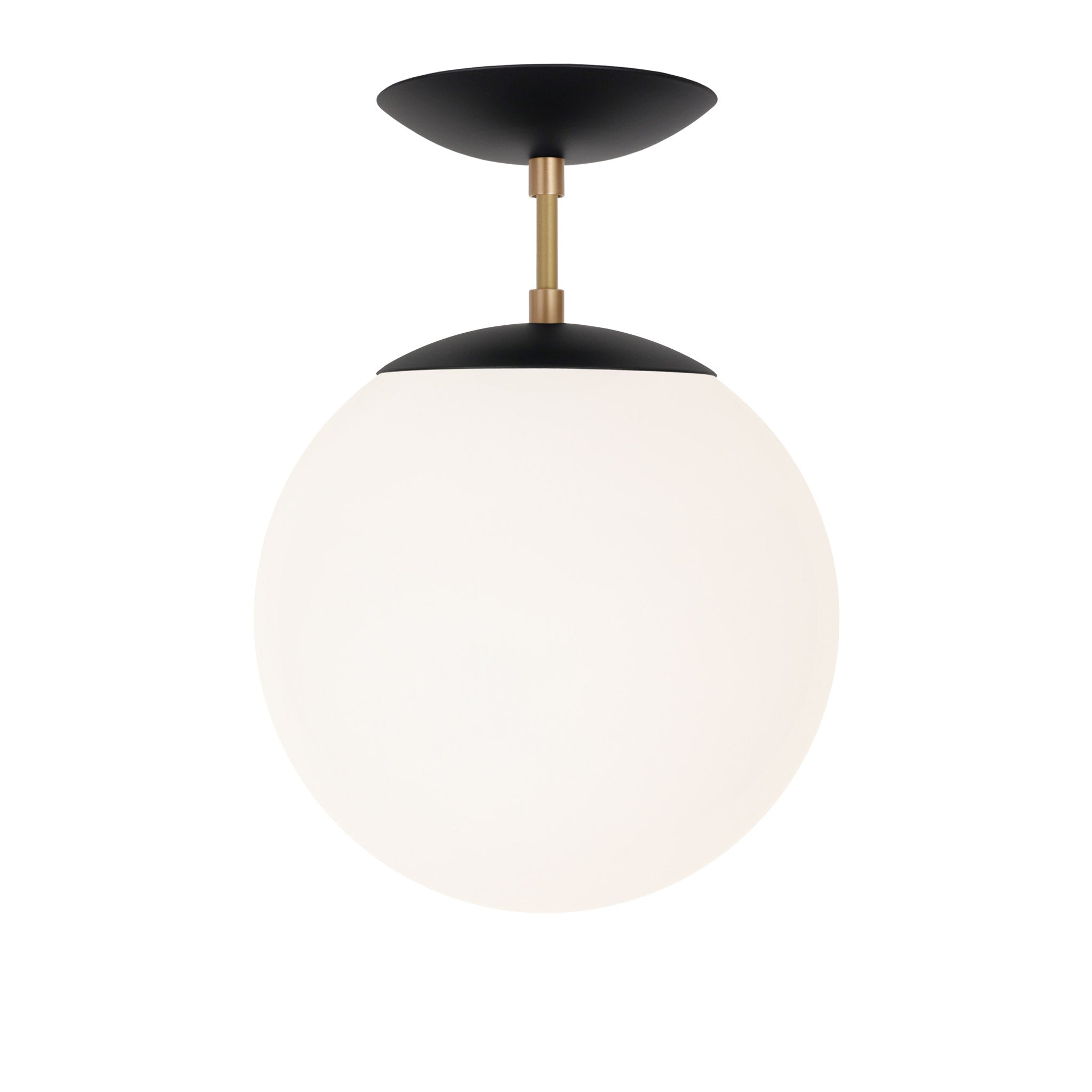 Alto Surface 10" shown in Matte Black with Brass