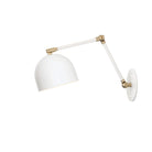 Amélie Double Articulated 6" shown in White with Brass accents