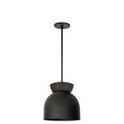 Amélie Luxe 8" Pendant shown in Matte Black