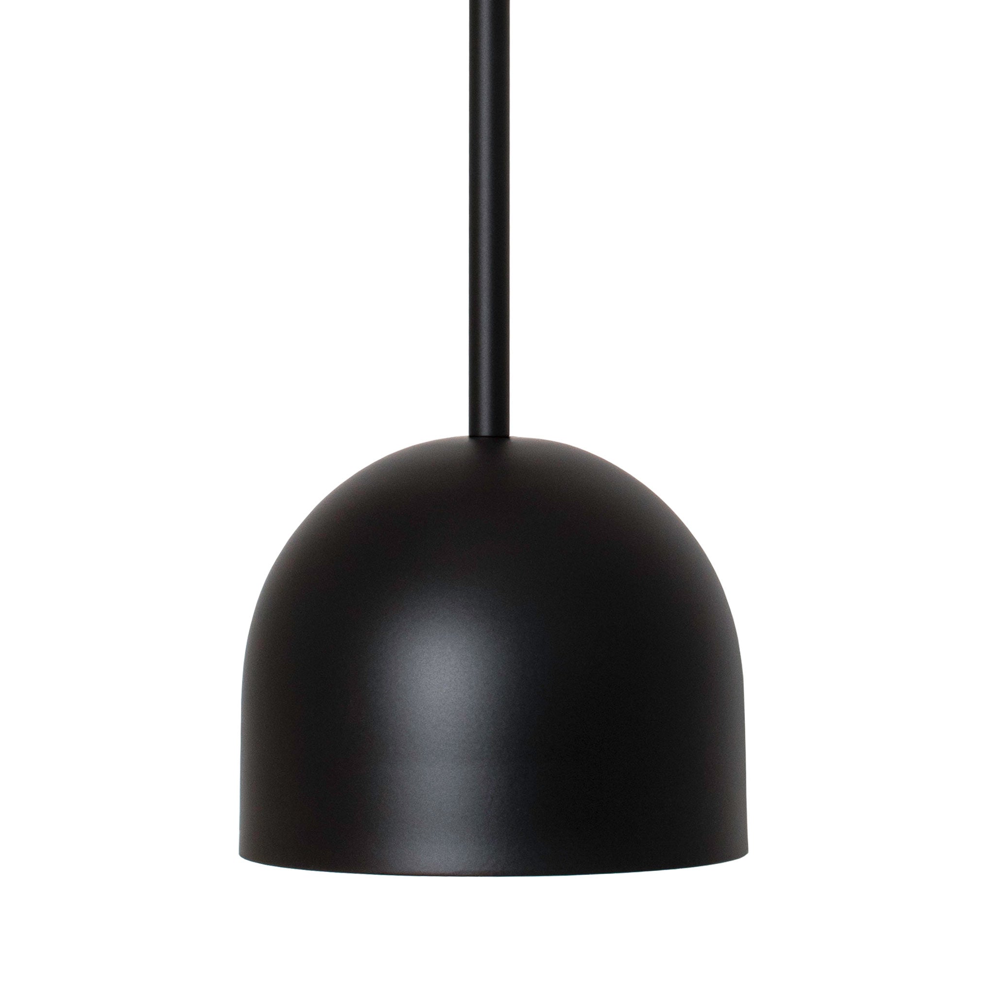 Amélie Rod 6" Shown in Matte Black.