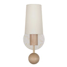 Amherst sconce shown in Maple with Natural White Tanglewood Ceramic