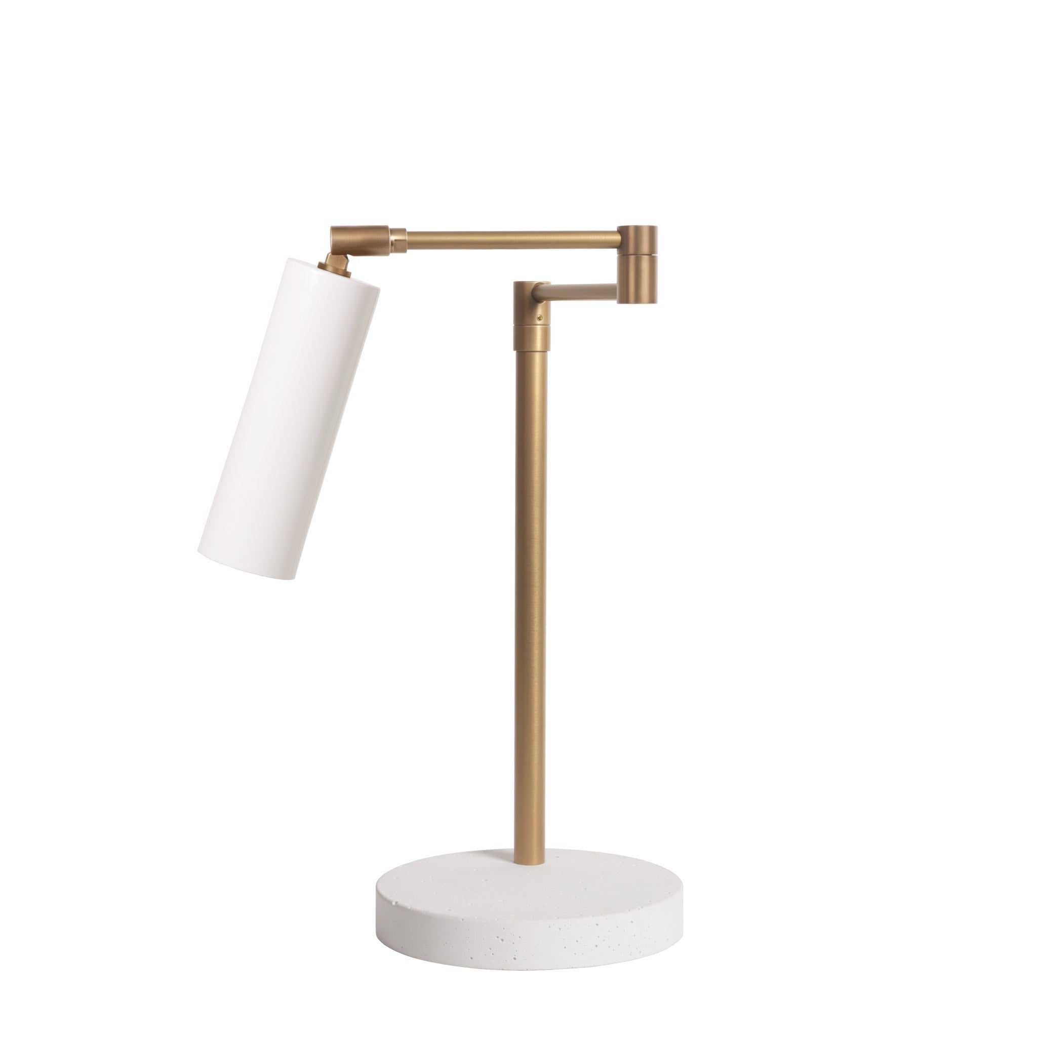 Fjord Articulated Lamp shown in White