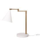 Petra Articulated Lamp shown in White