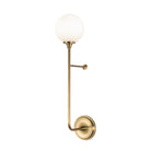 Beverly 6" shown in Heirloom Brass with 27" length
