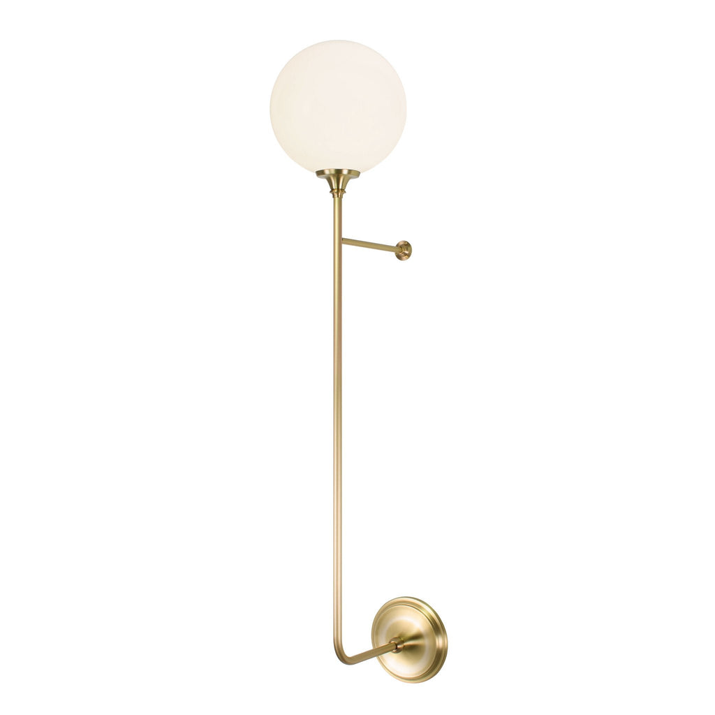 Beverly 8" shown in Brass with 39" length