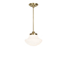 Bijou Pendant 10" Tulip shown in Brass