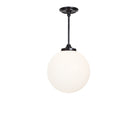 Bijou Pendant 12" Globe shown in Graphite Patina