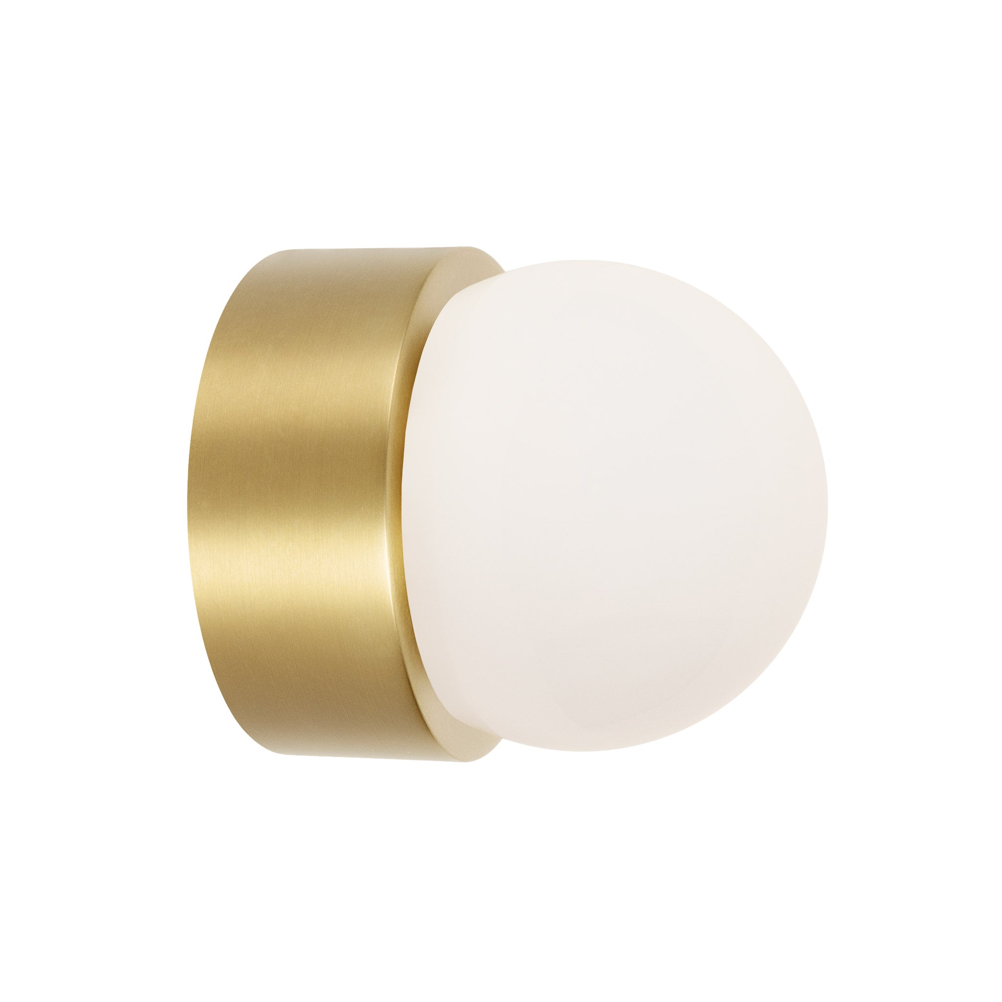 Brass Cutie Sconce shown in Brass