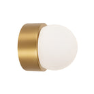 Brass Cutie Sconce shown in Heirloom Brass
