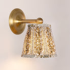 Cambridge Sconce shown in Heirloom Brass with a Winfleur Mustard Shade