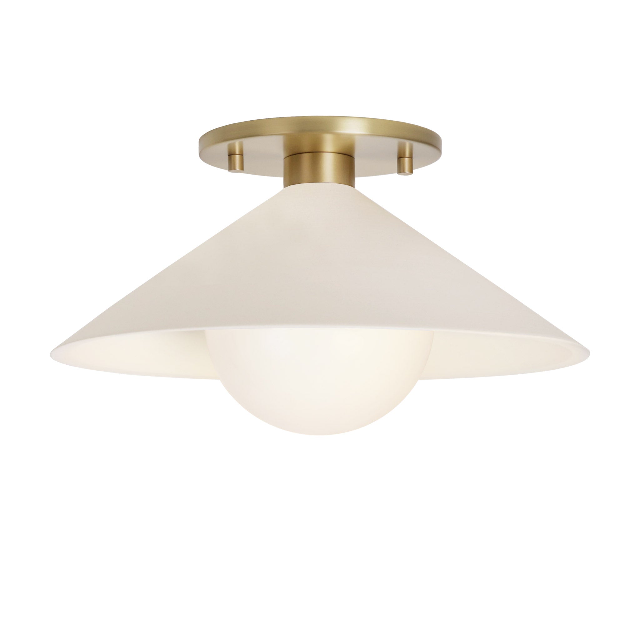 Elvia Surface shown in Brass