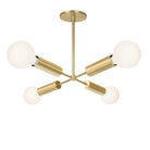 Fjord Compass shown in Brass